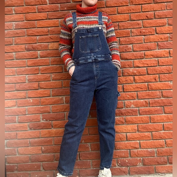 LL Bean denim overalls - Picture 2 of 14